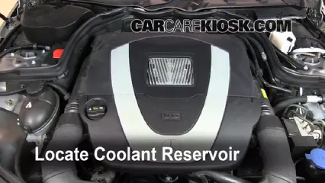2009 Mercedes-Benz C300 Sport 3.0L V6 Coolant (Antifreeze) Fix Leaks